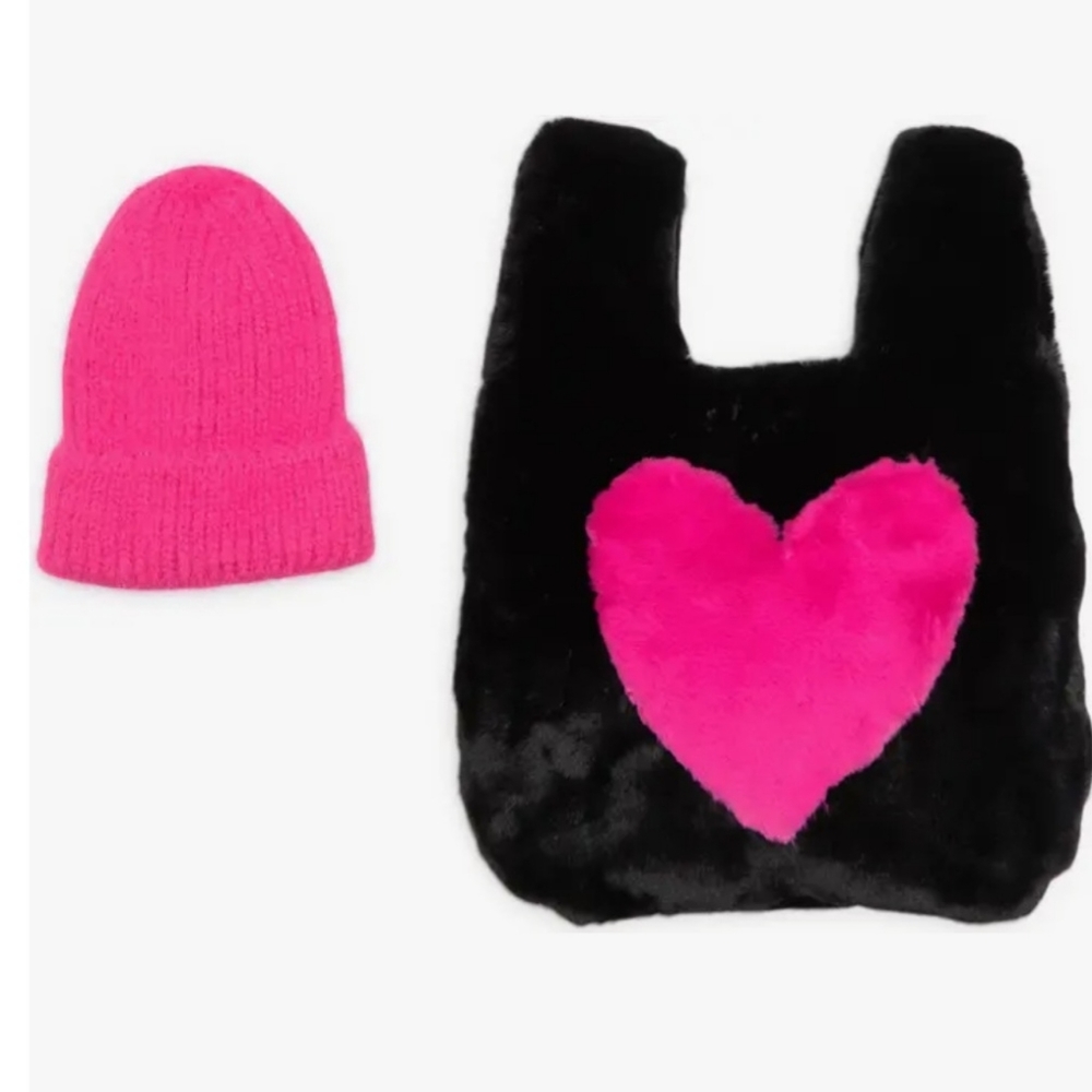 BP. Beanie & Black Tote Set